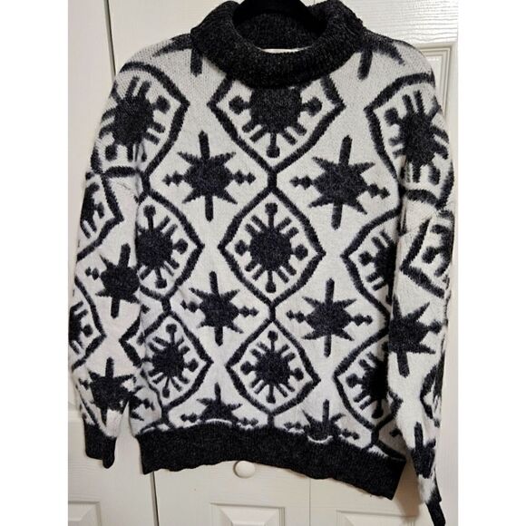 Women's Winter Snowflake Sweater/EUC/By Simply Couture/Size L - Picture 1 of 7